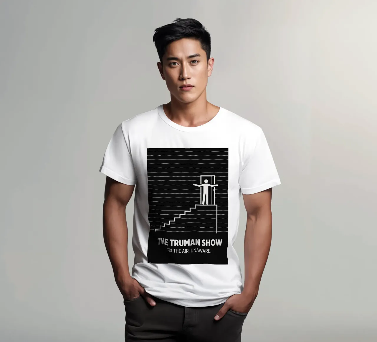 The Truman Show Print t-shirt da MoviesArt