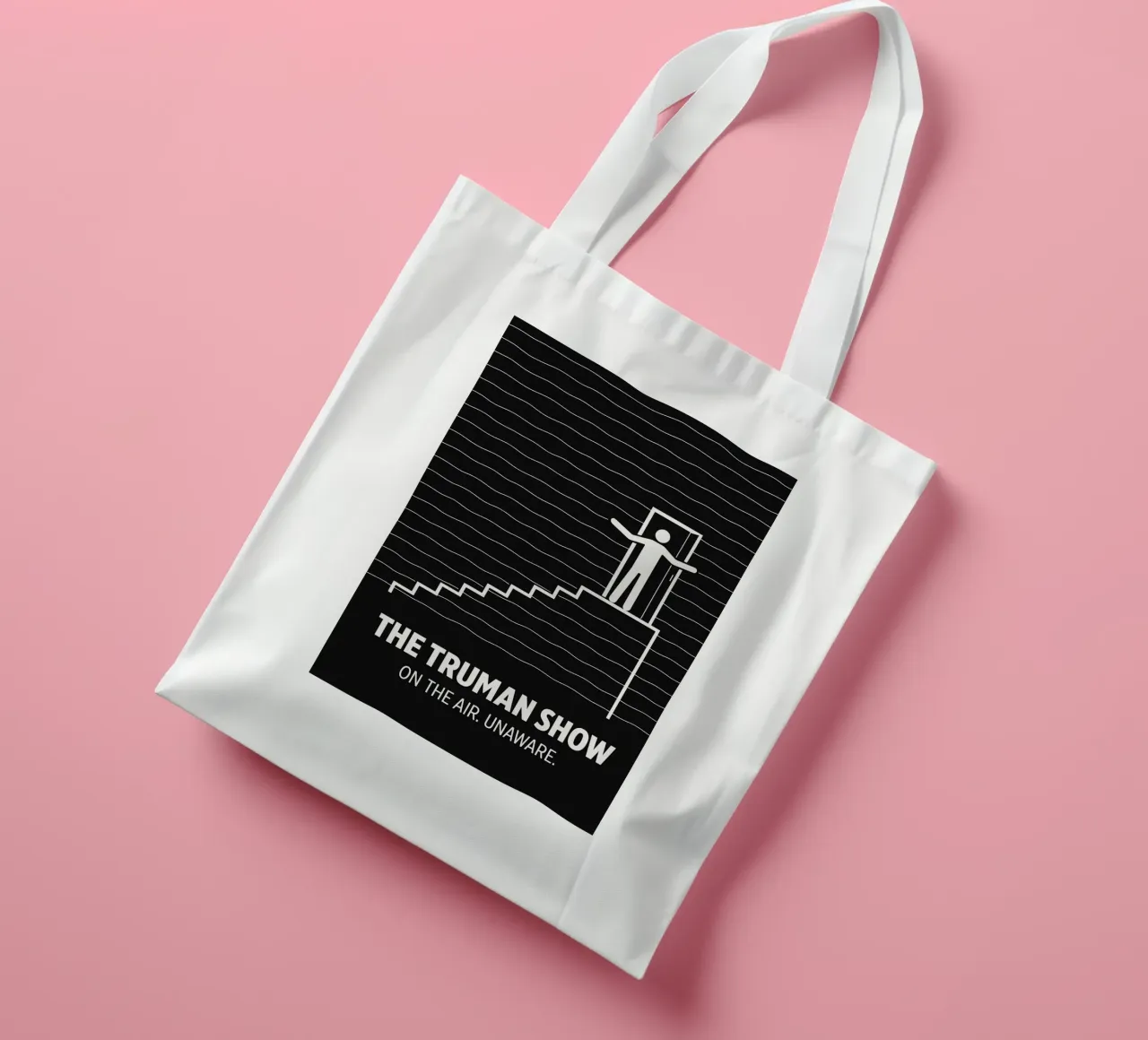 The Truman Show Print borsa in juta da MoviesArt