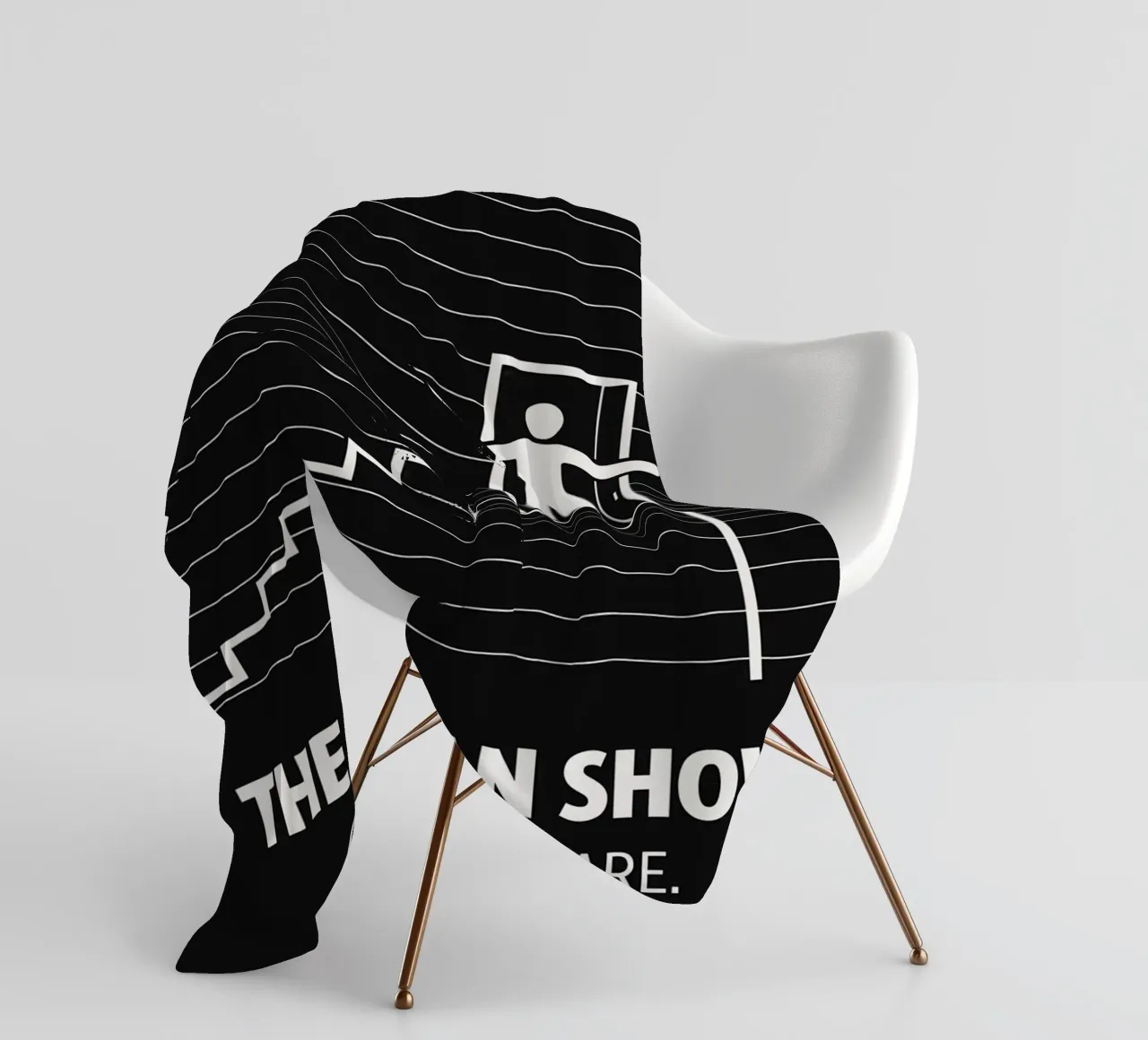 The Truman Show Print coperta in pile da MoviesArt
