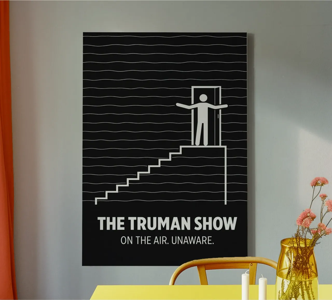 The Truman Show Print tela da MoviesArt