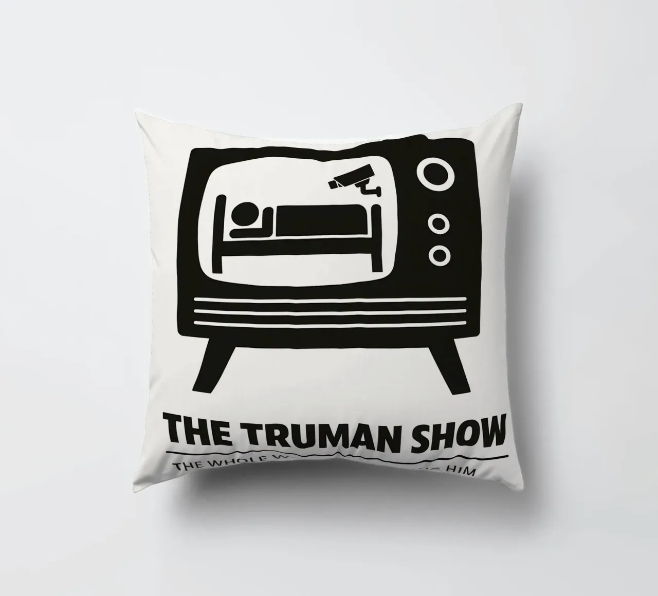 The Truman Show Print cuscino da MoviesArt