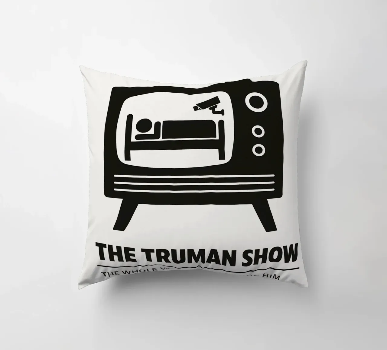 The Truman Show Print cuscino da MoviesArt