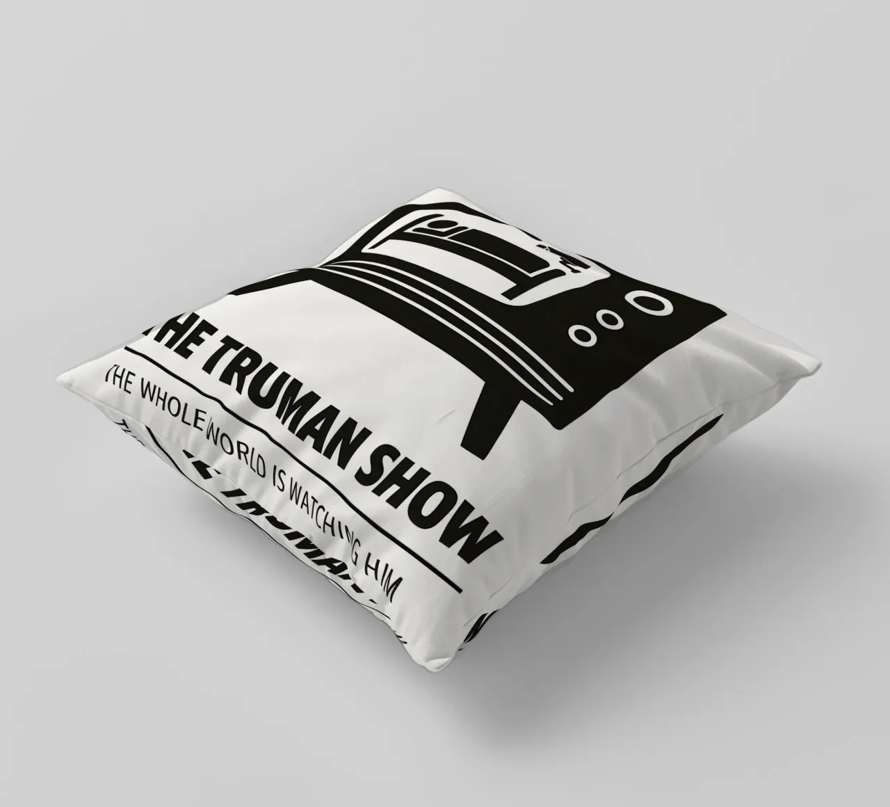 The Truman Show Print cuscino da MoviesArt