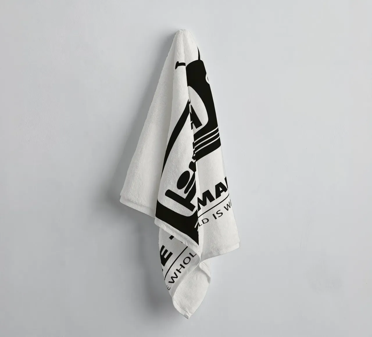 The Truman Show Print asciugamano da bagno da MoviesArt