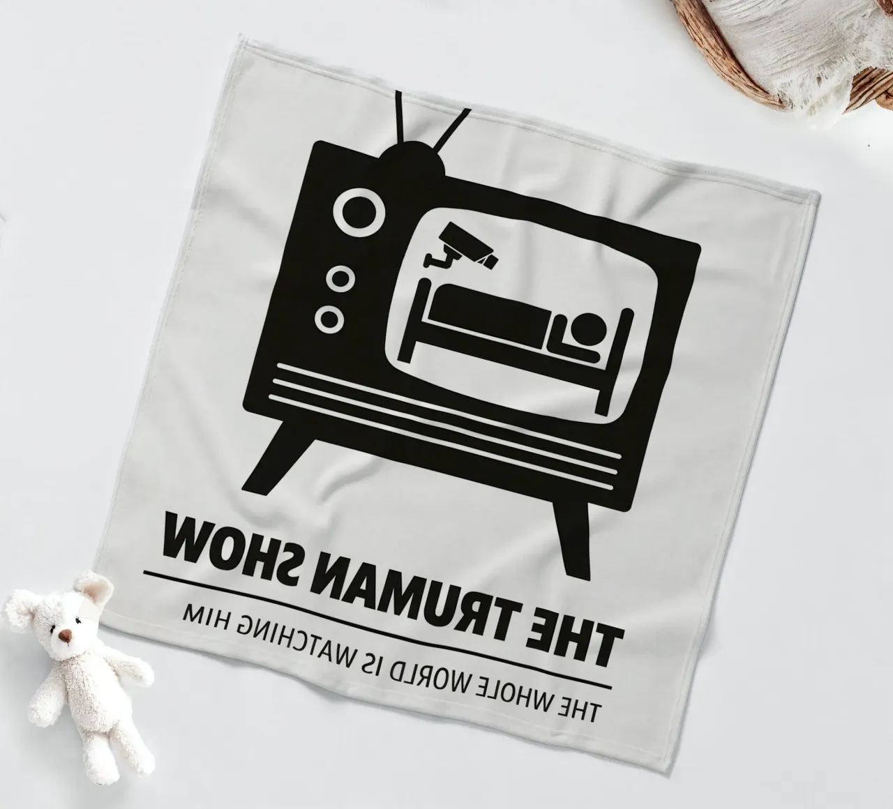 The Truman Show Print coperta in pile da MoviesArt