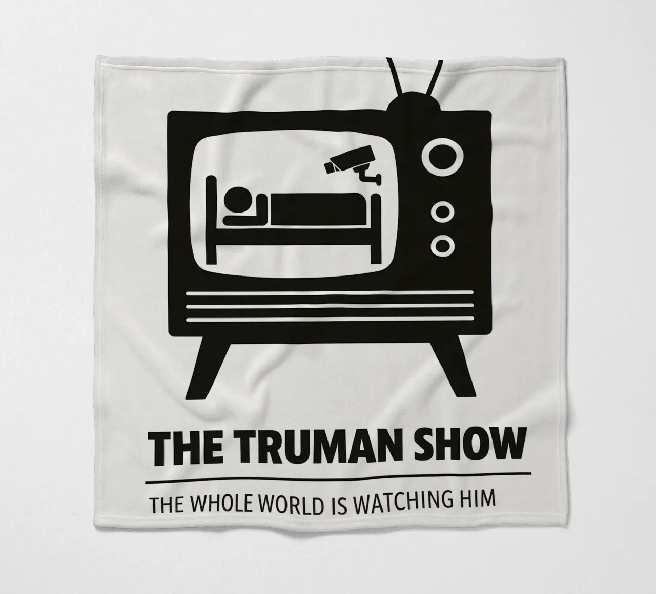 The Truman Show Print coperta in pile da MoviesArt