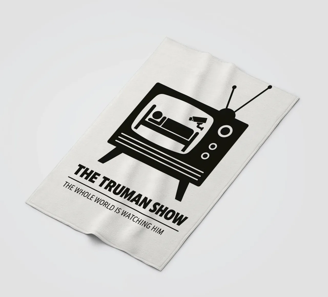 The Truman Show Print coperta in pile da MoviesArt