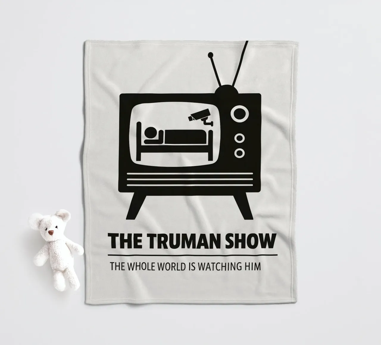The Truman Show Print coperta in pile da MoviesArt