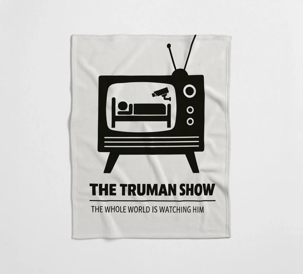The Truman Show Print coperta in pile da MoviesArt