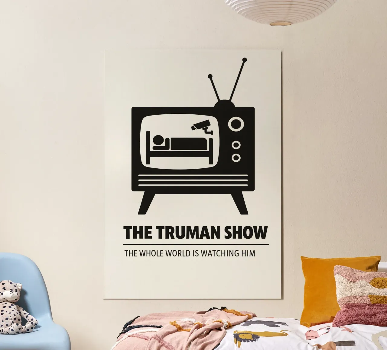 The Truman Show Print alluminio dibond da MoviesArt