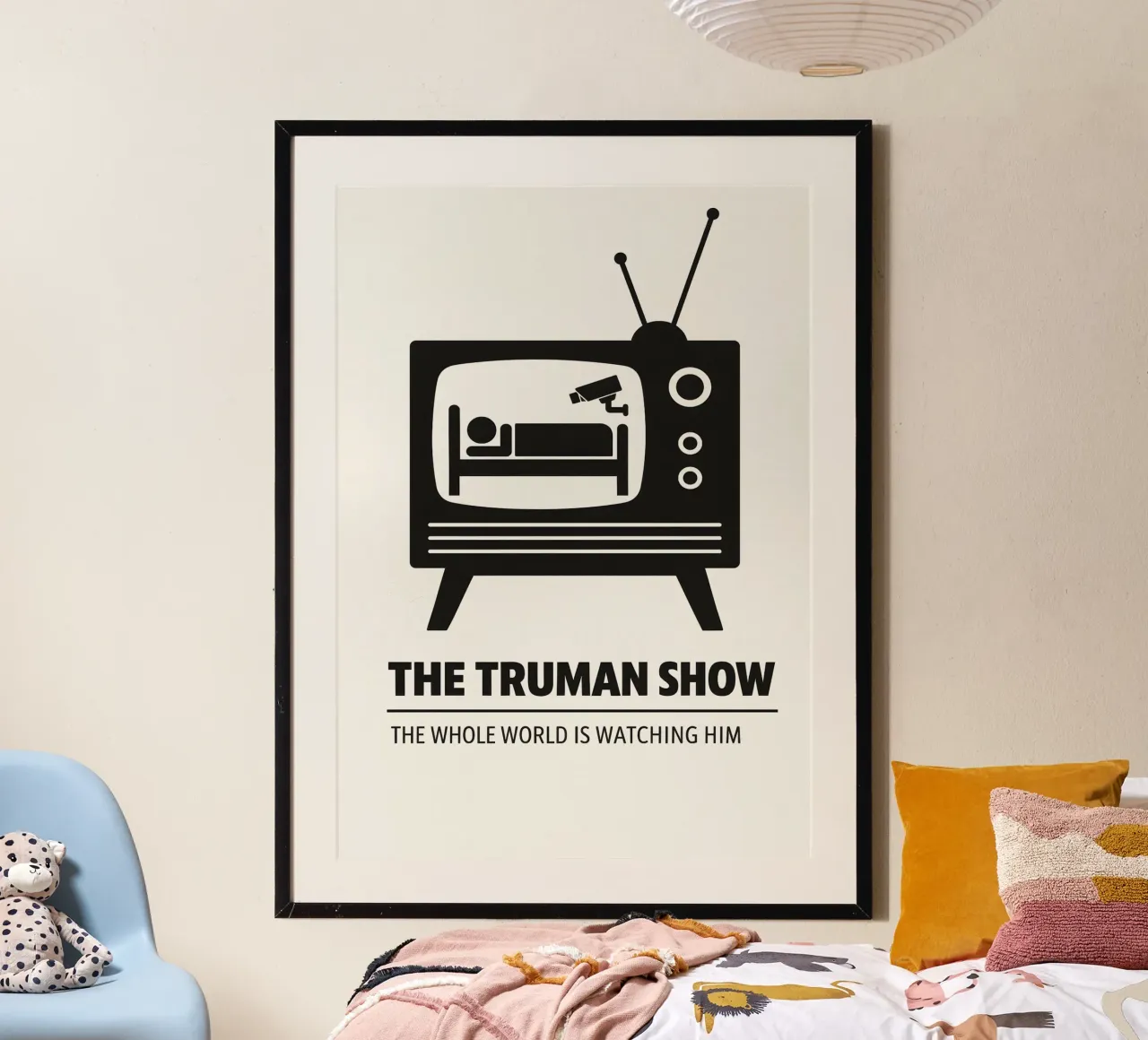 The Truman Show Print carta hahnemühle da MoviesArt