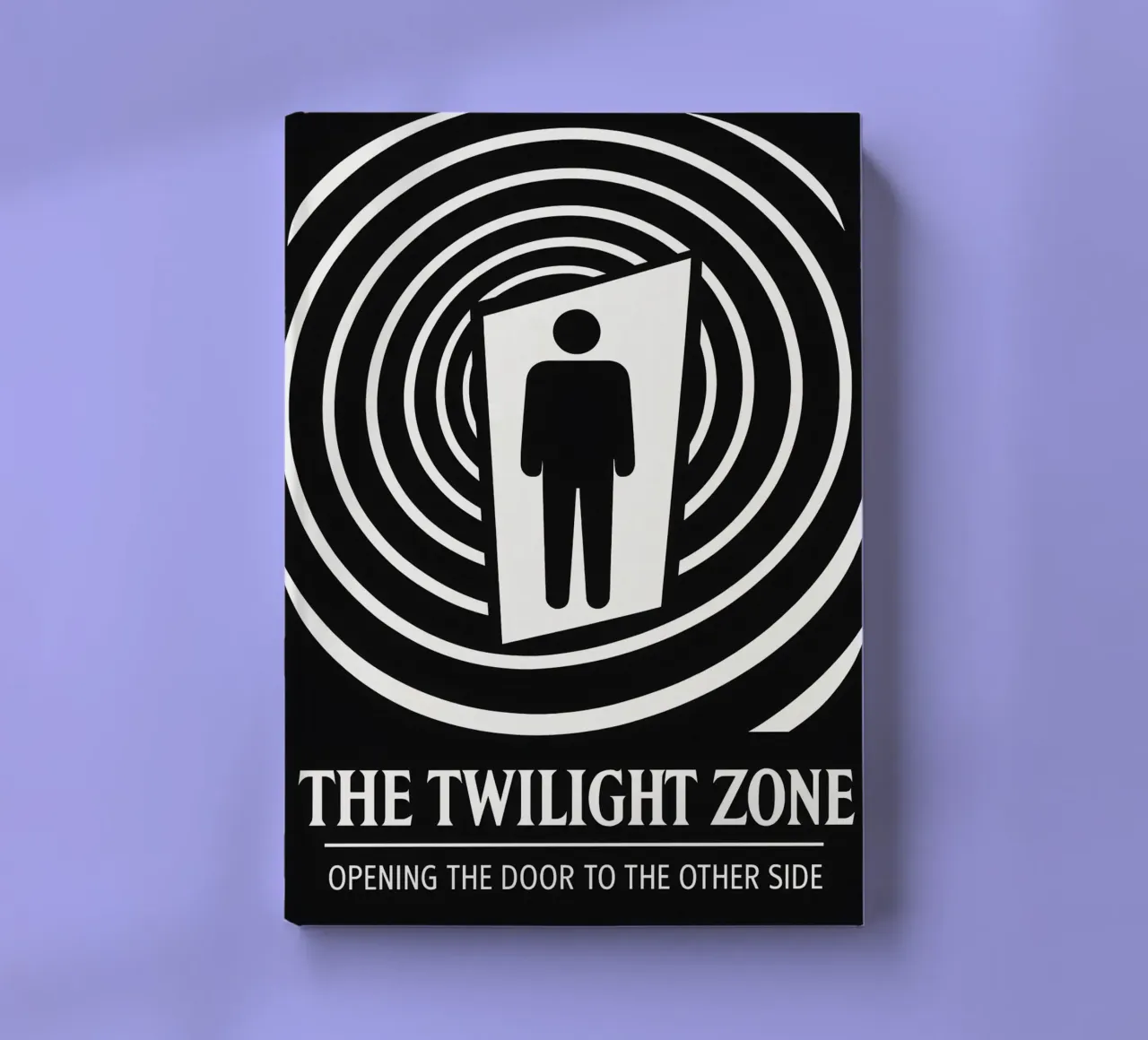 The Twilight Zone Print notebook by MoviesArt