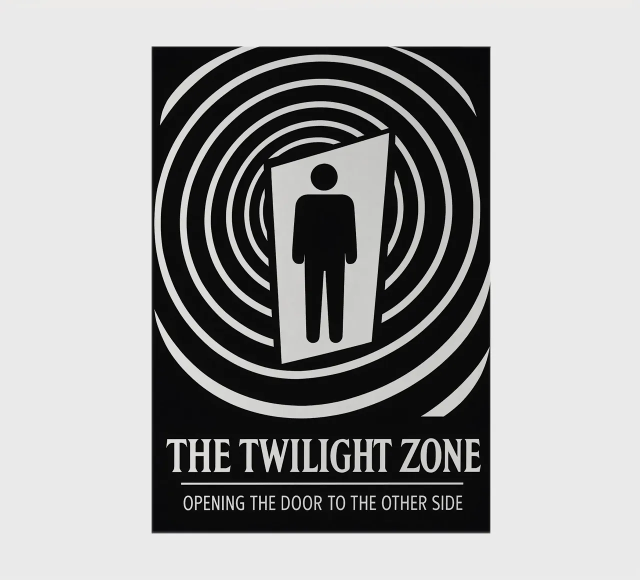 The Twilight Zone Print notebook by MoviesArt