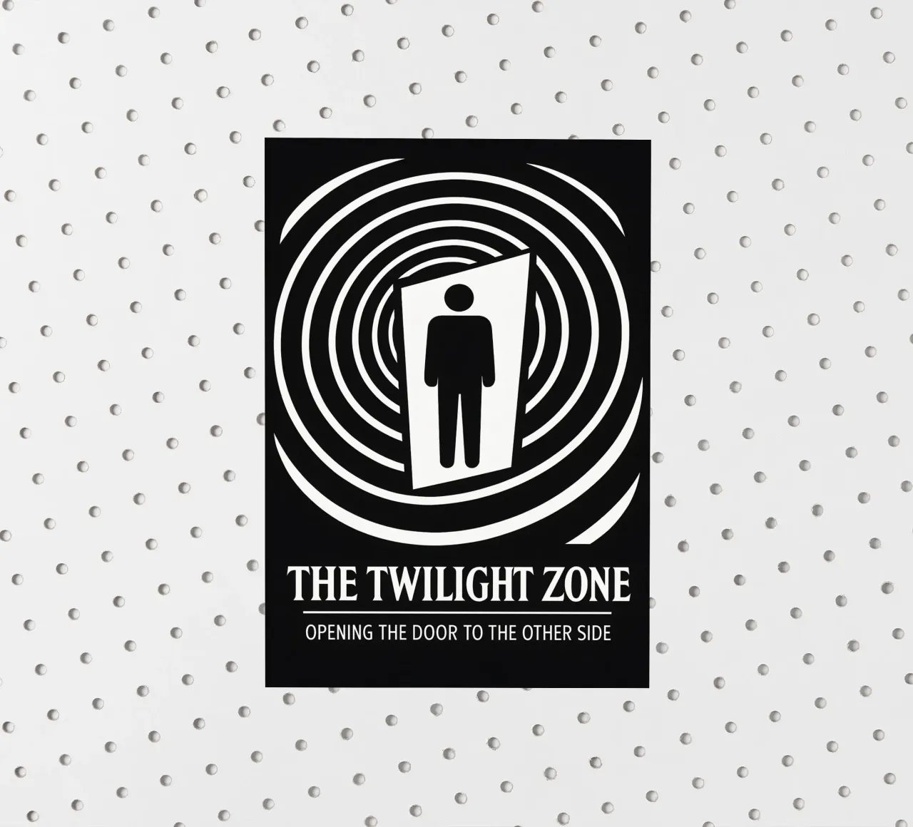 The Twilight Zone Print adesivo da MoviesArt
