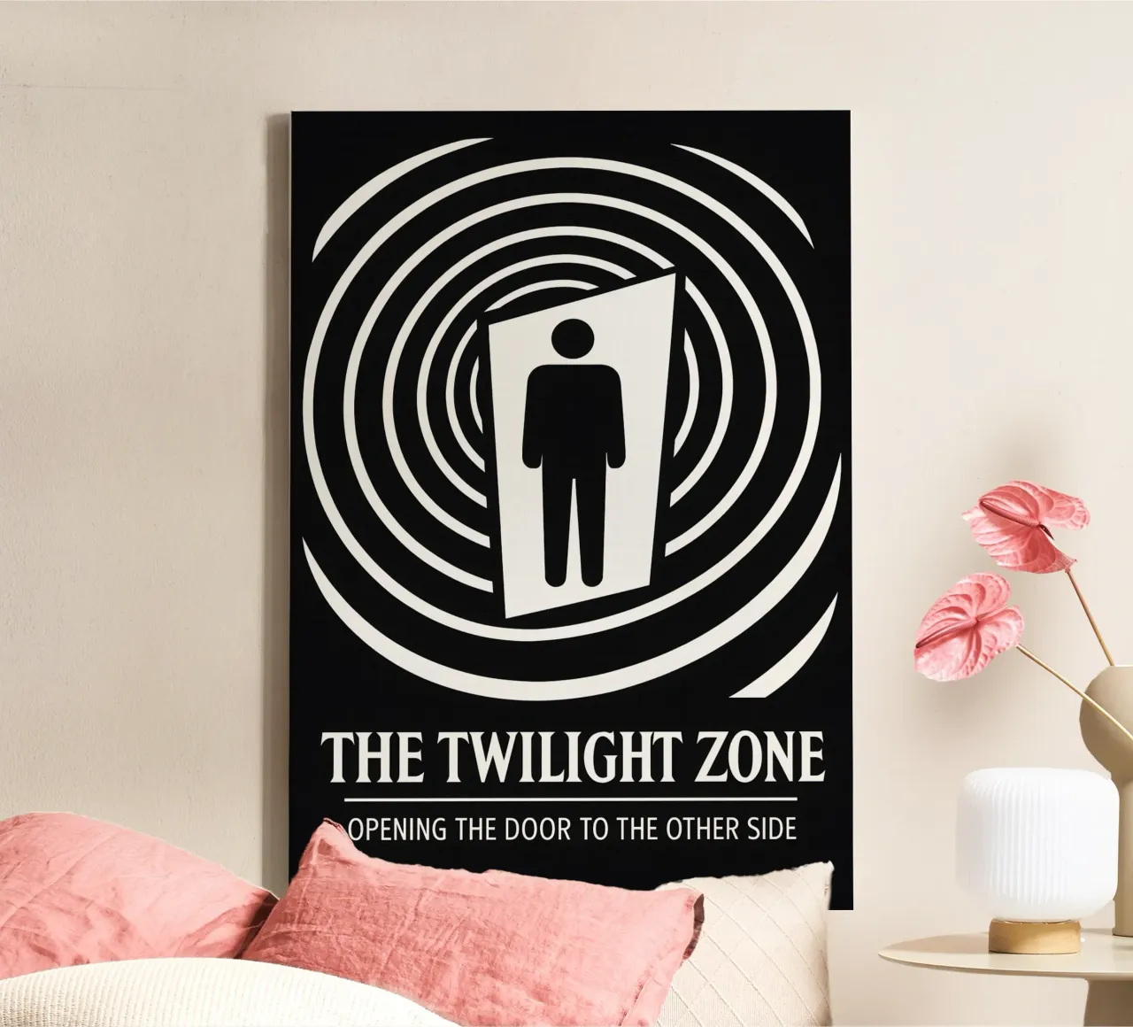 The Twilight Zone Print tela da MoviesArt
