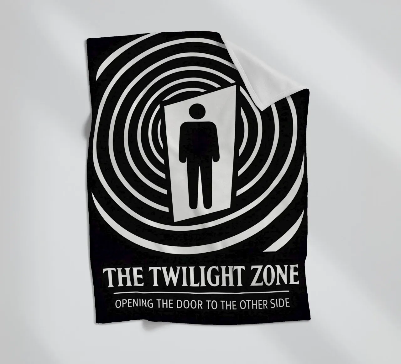 The Twilight Zone Print coperta in pile da MoviesArt