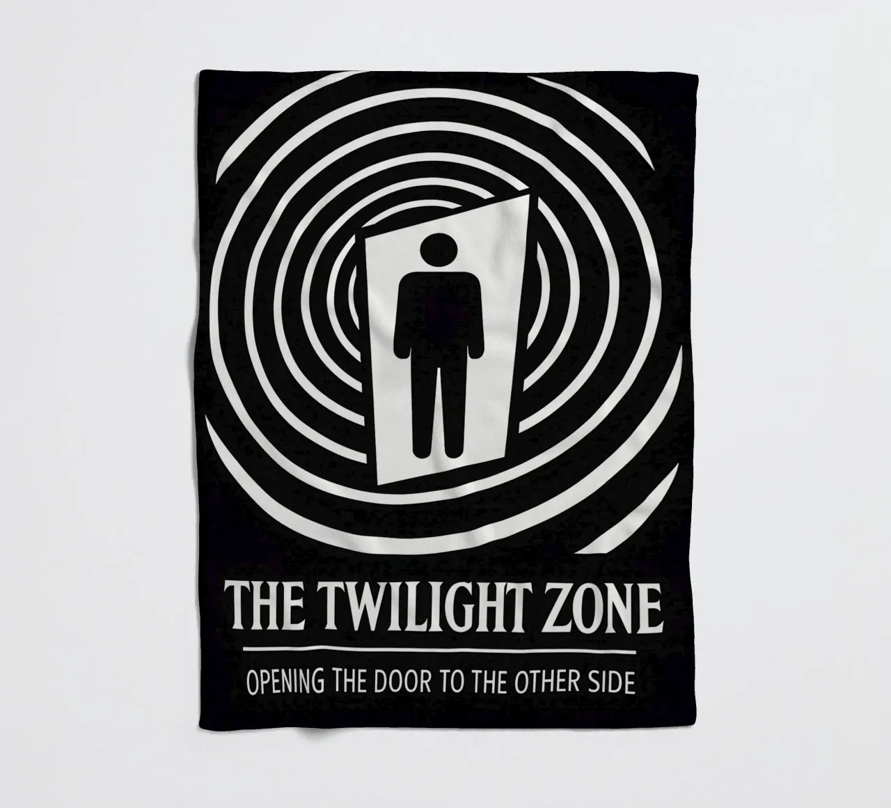 The Twilight Zone Print coperta in pile da MoviesArt