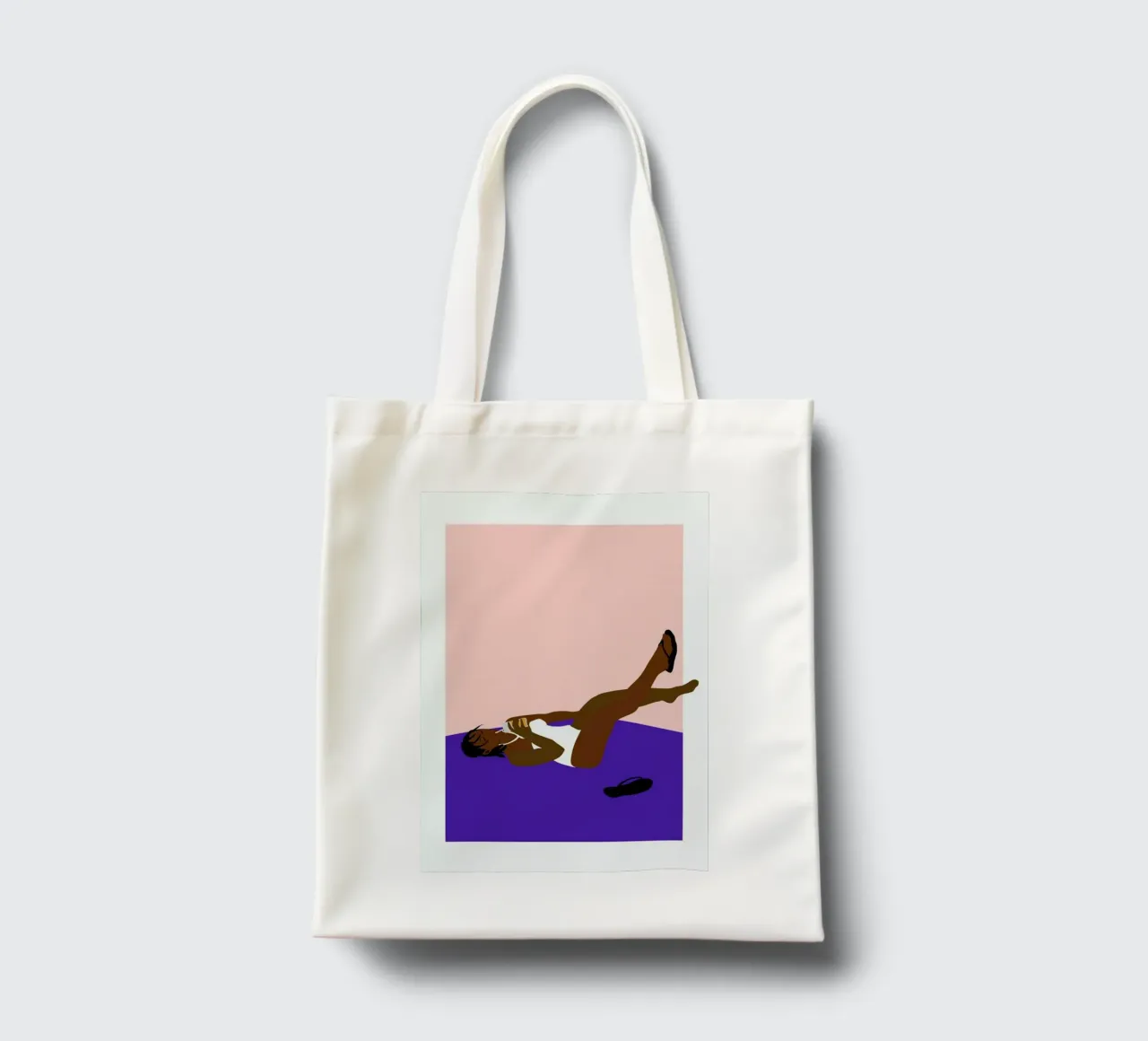 Cloud Gazing borsa in juta da Pure