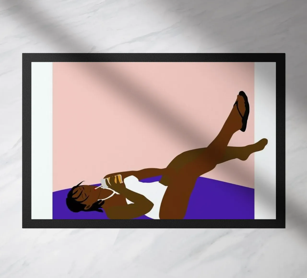 Cloud Gazing doormat by Pure