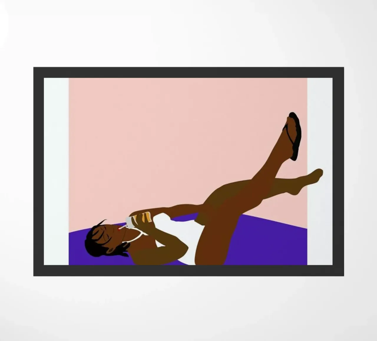 Cloud Gazing doormat by Pure