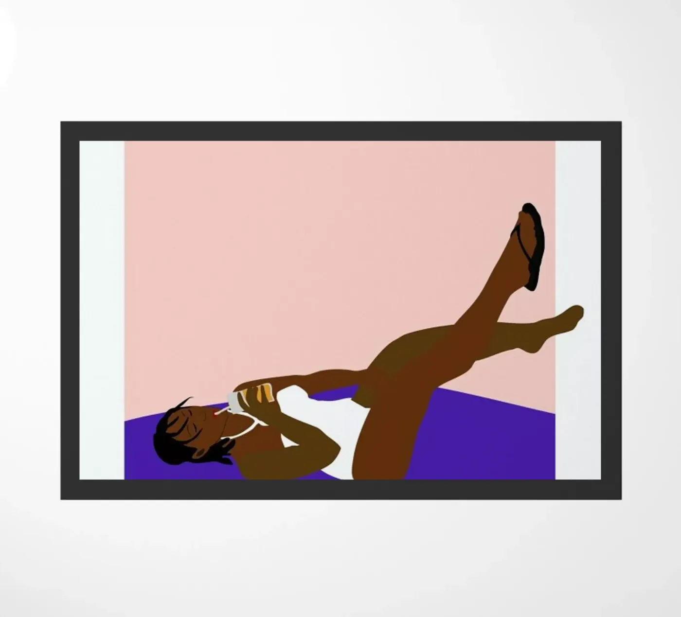 Cloud Gazing doormat by Pure