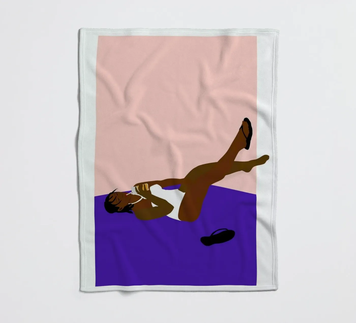 Cloud Gazing Fleecedecke von Pure