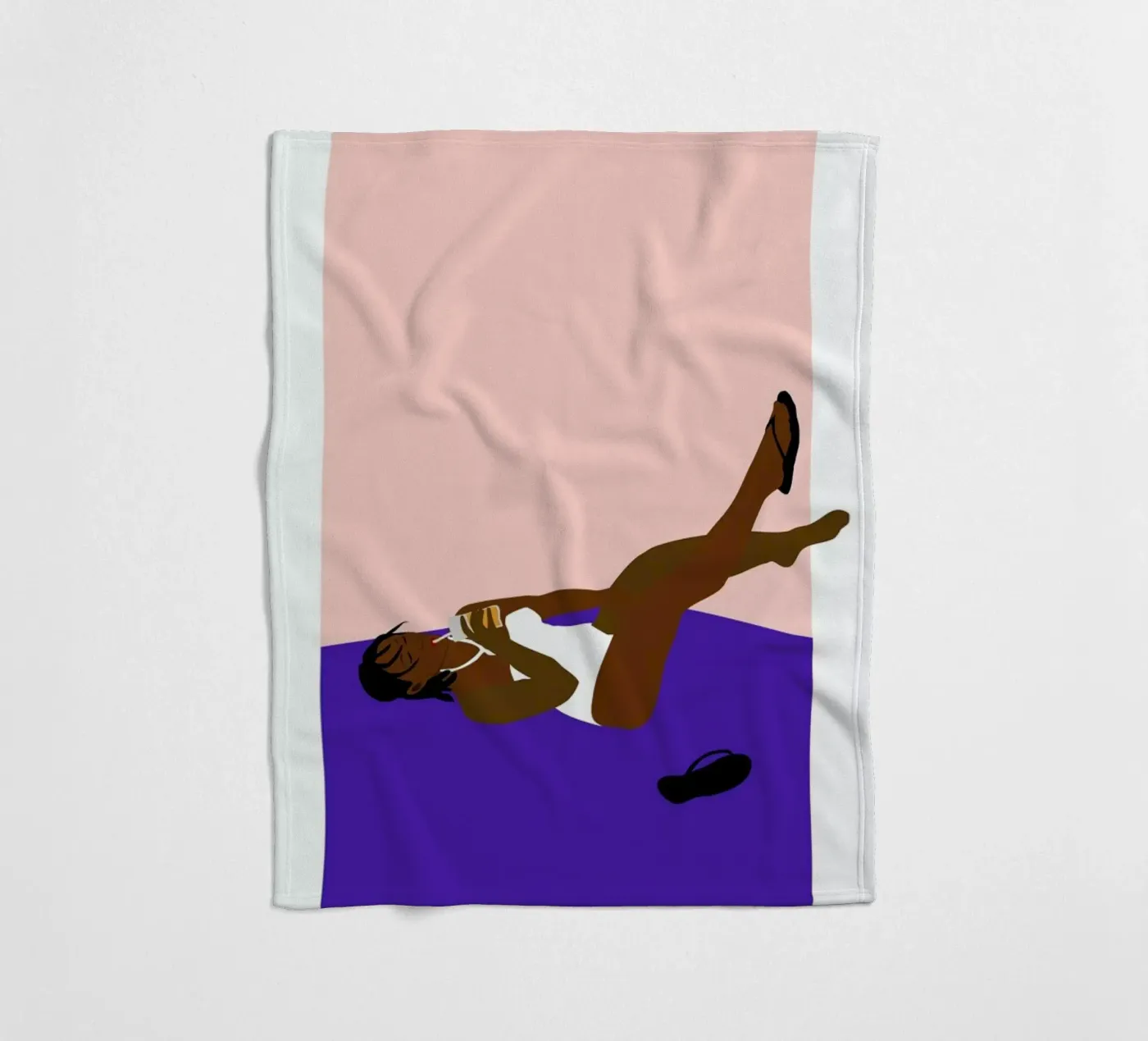 Cloud Gazing Fleecedecke von Pure