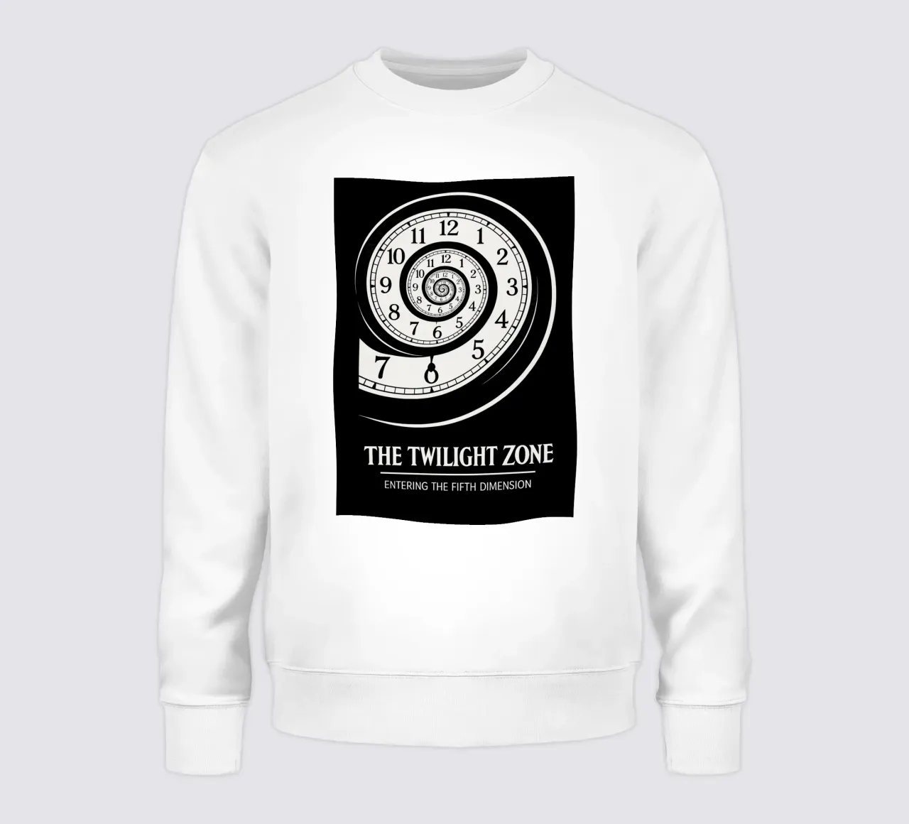 The Twilight Zone Print sweatshirt van MoviesArt