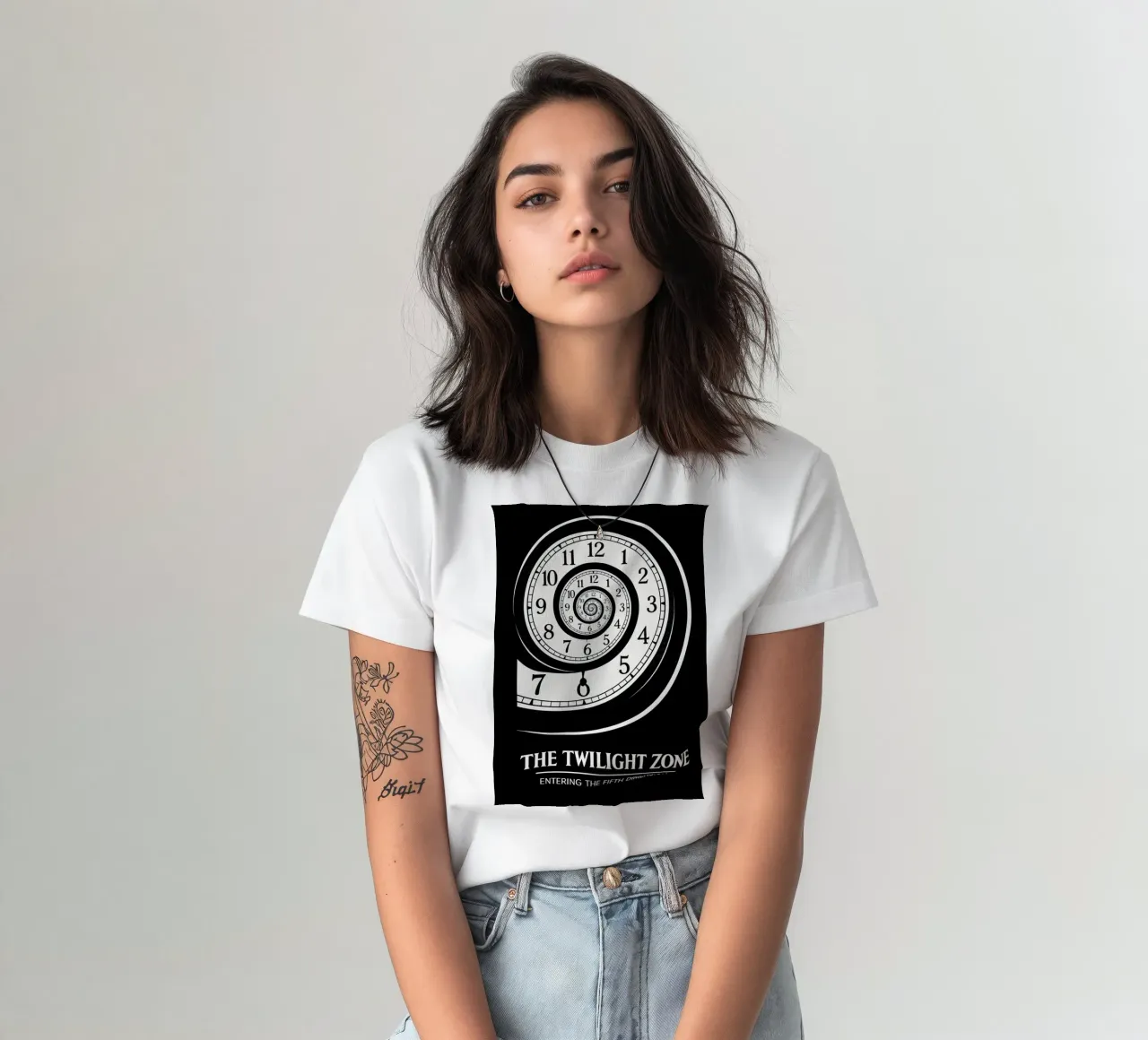 The Twilight Zone Print t-shirt van MoviesArt