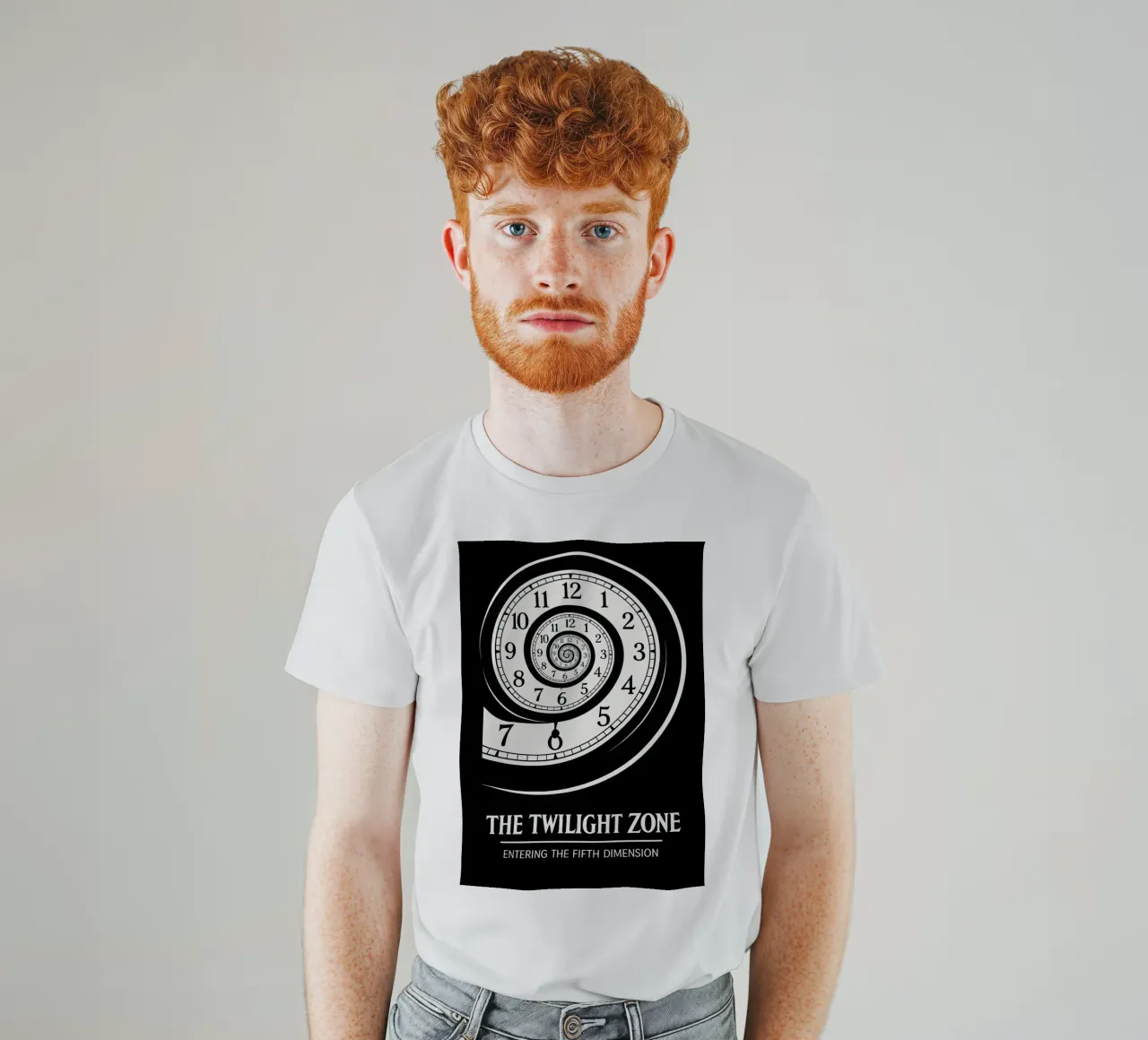 The Twilight Zone Print t-shirt van MoviesArt