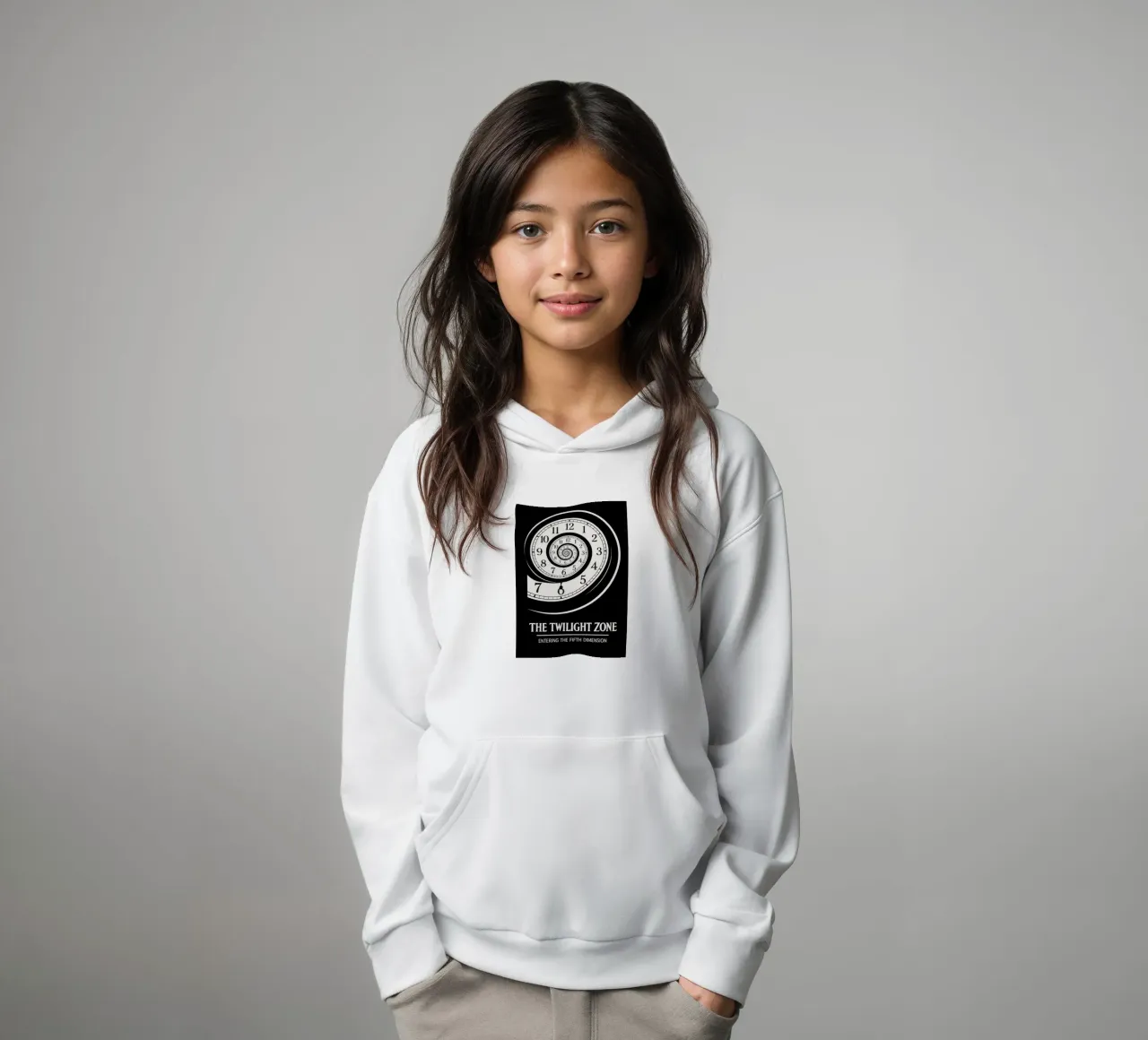 The Twilight Zone Print felpa bambino con cappuccio da MoviesArt