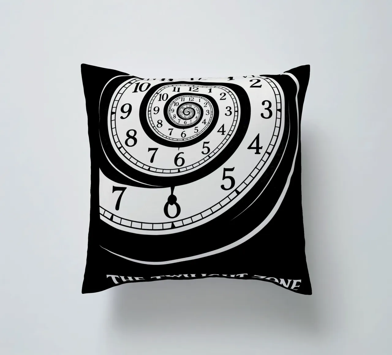 The Twilight Zone Print decorative cushion by MoviesArt