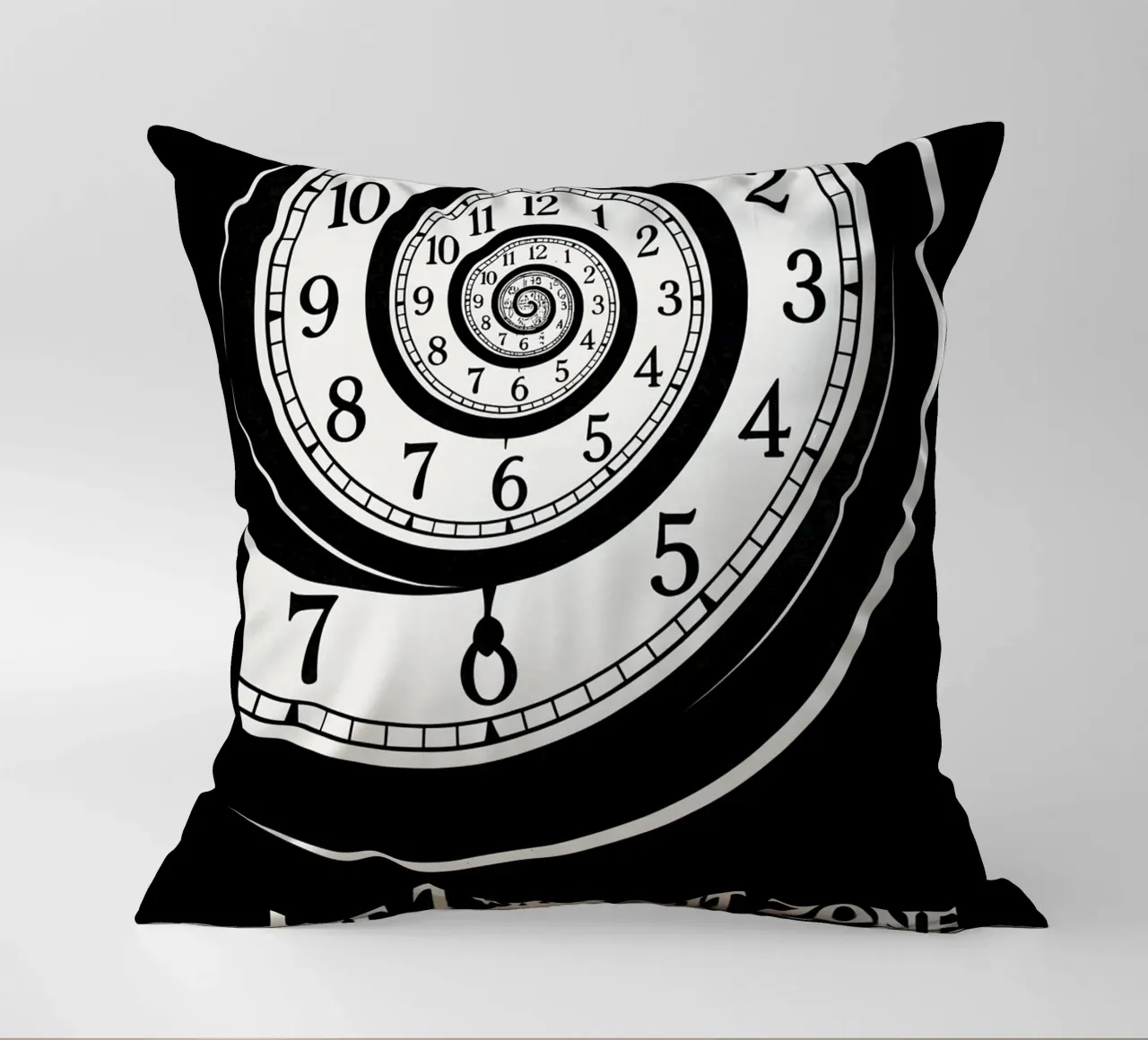 The Twilight Zone Print decorative cushion by MoviesArt