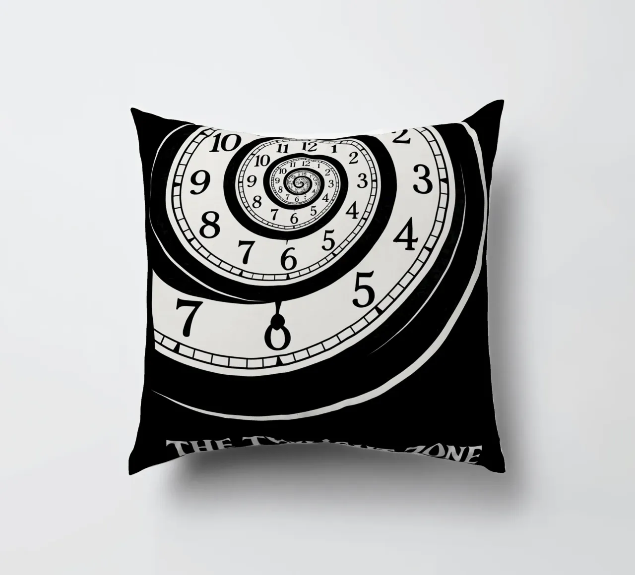 The Twilight Zone Print decorative cushion by MoviesArt