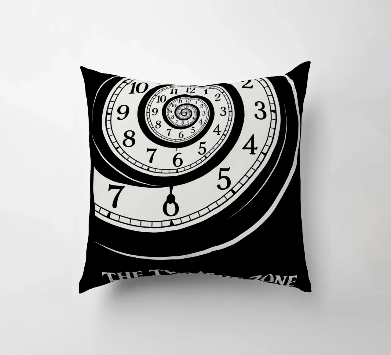 The Twilight Zone Print decorative cushion by MoviesArt