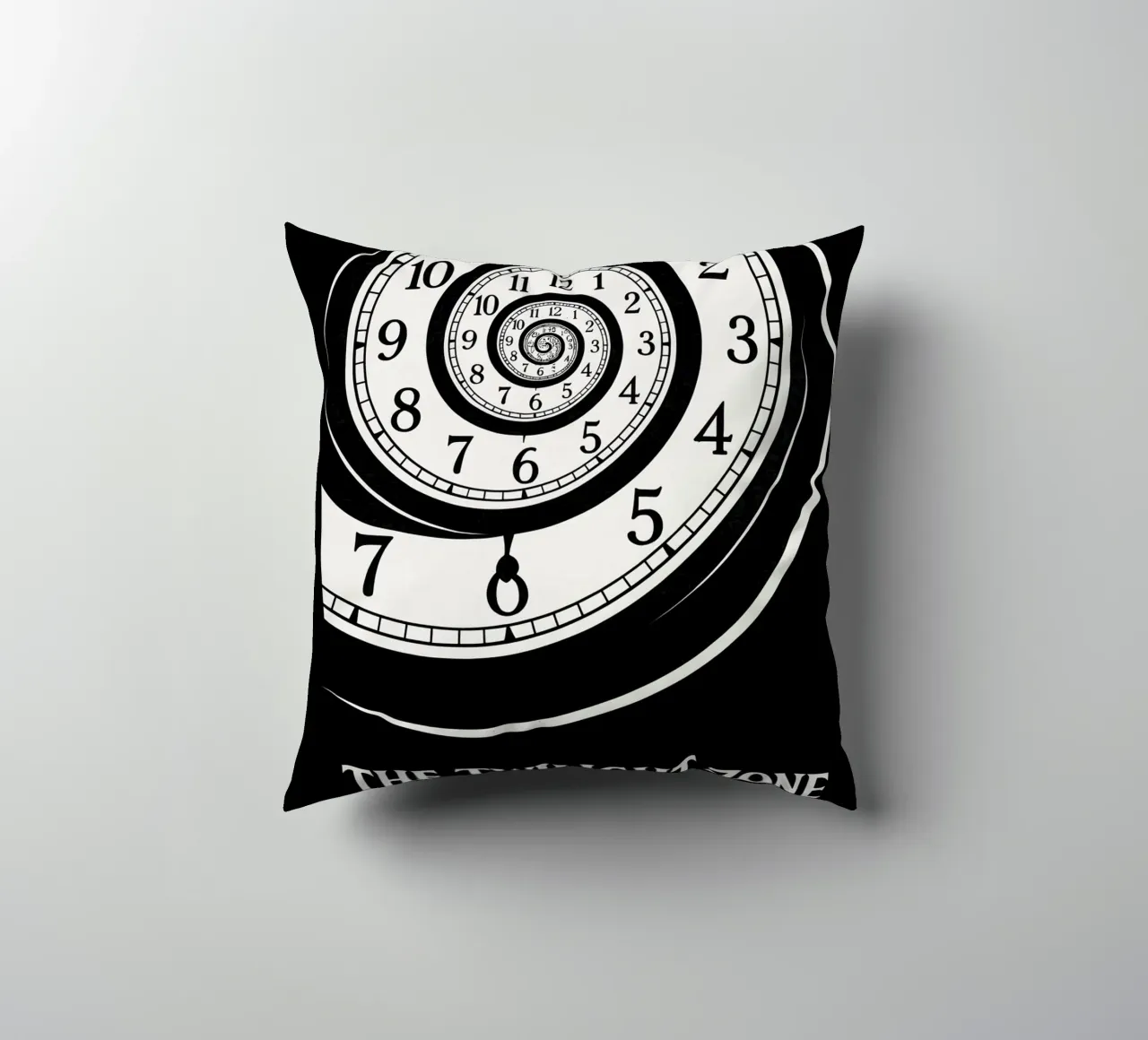 The Twilight Zone Print decorative cushion by MoviesArt