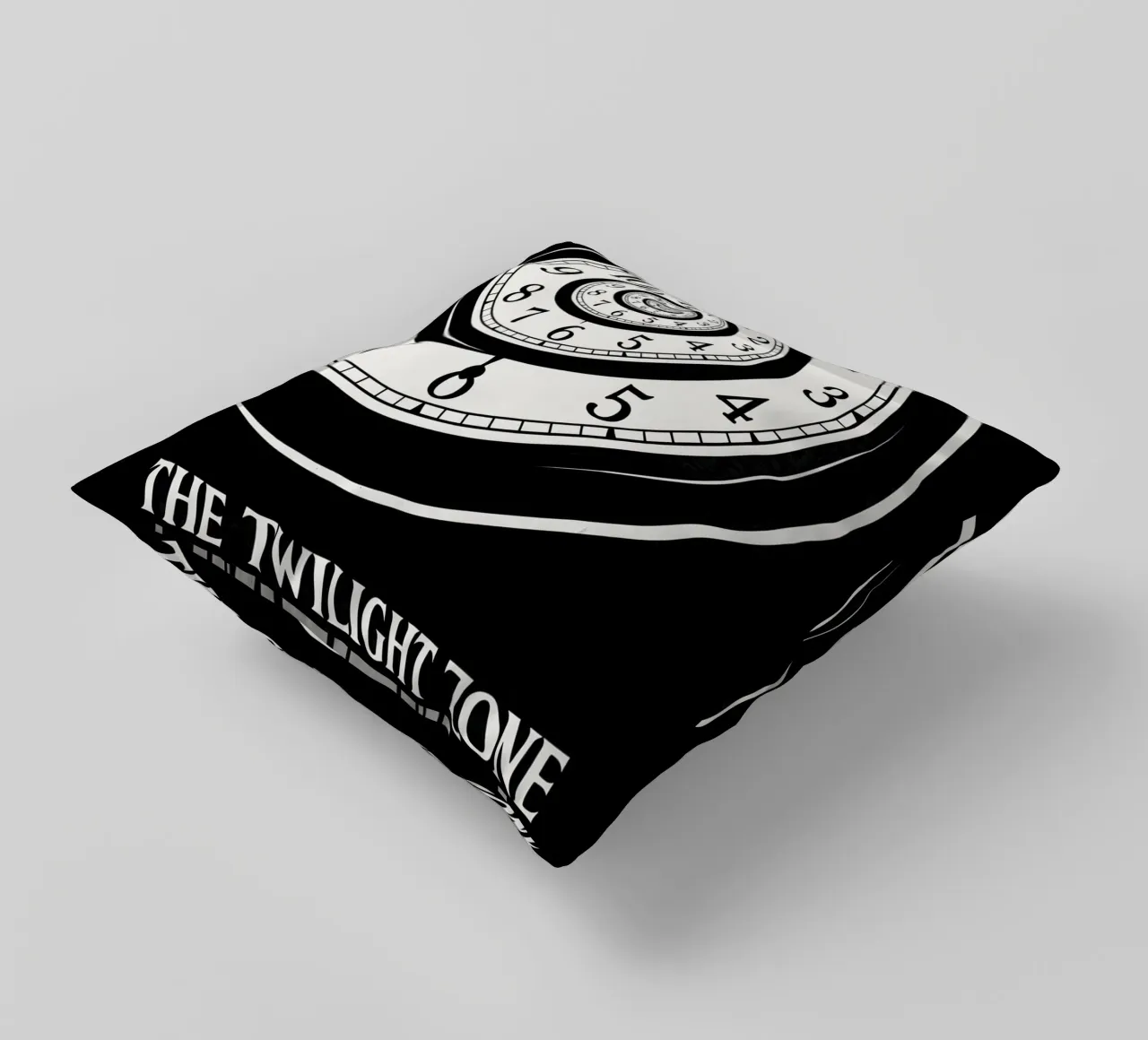 The Twilight Zone Print Kissen von MoviesArt