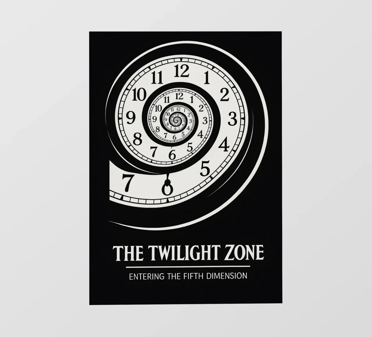 The Twilight Zone Print backlit film by MoviesArt