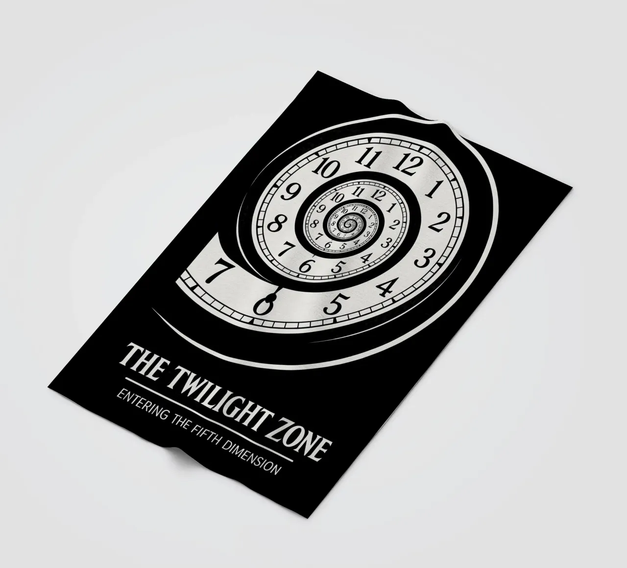 The Twilight Zone Print coperta in pile da MoviesArt