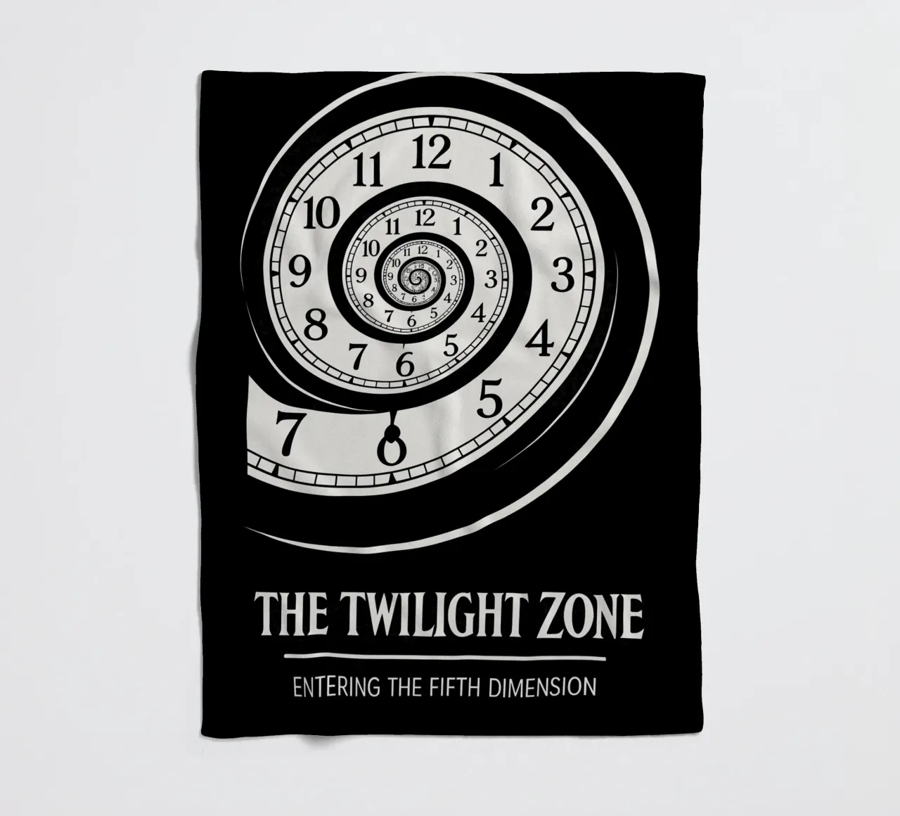 The Twilight Zone Print fleecedeken van MoviesArt