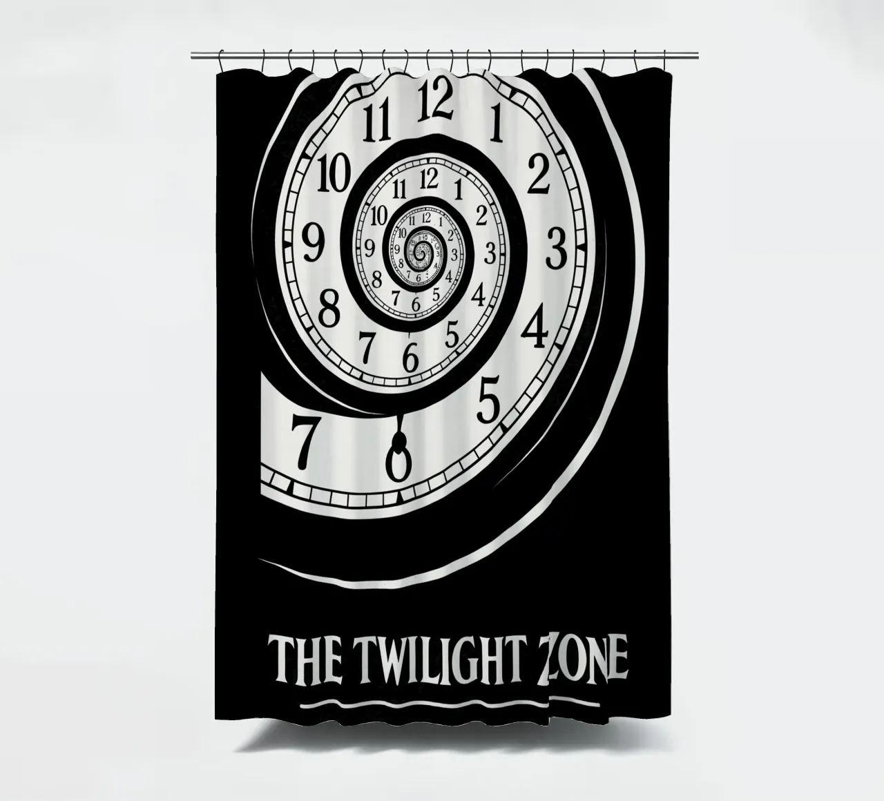 The Twilight Zone Print Duschvorhang von MoviesArt