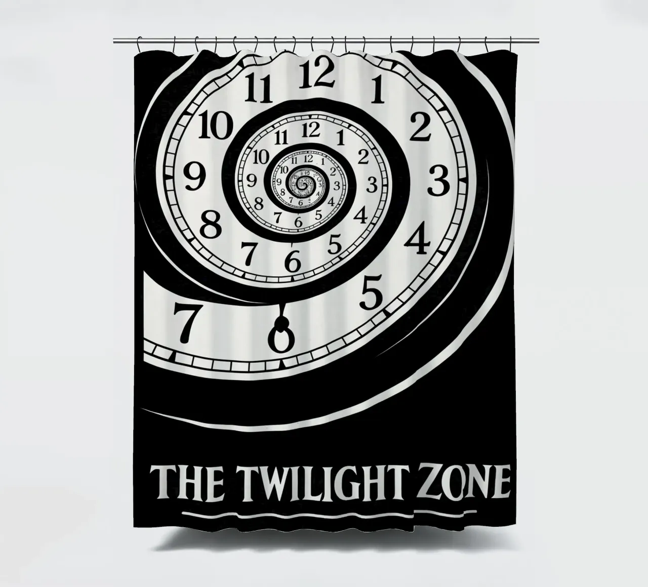 The Twilight Zone Print Duschvorhang von MoviesArt