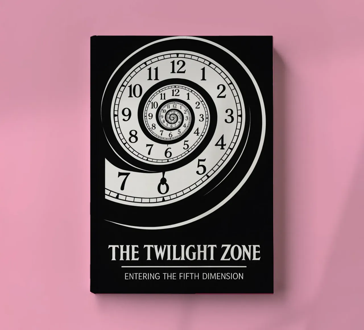 The Twilight Zone Print notebook by MoviesArt