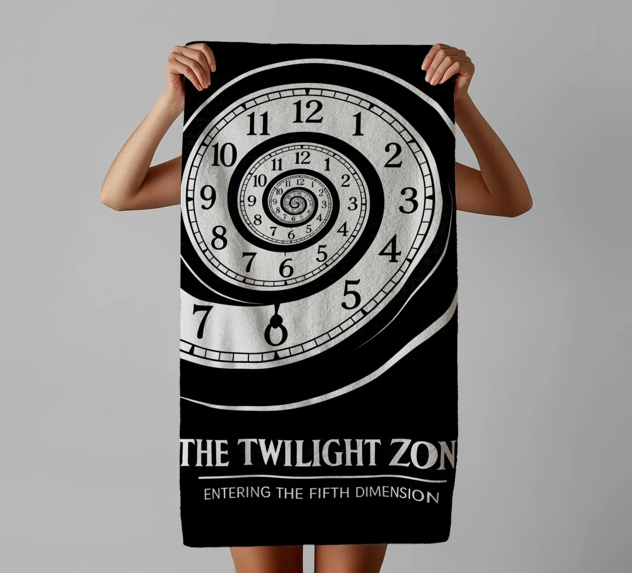 The Twilight Zone Print asciugamano da bagno da MoviesArt