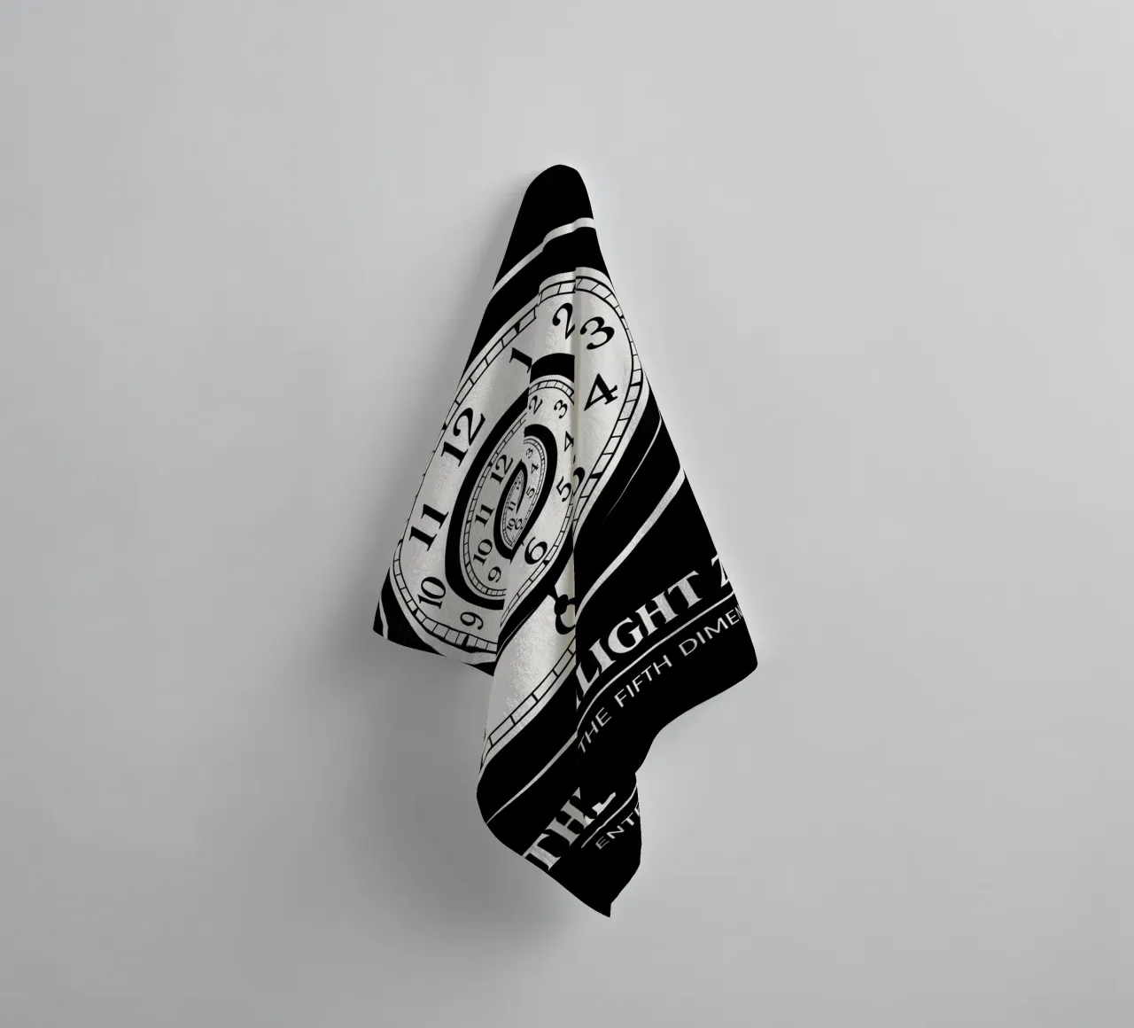 The Twilight Zone Print asciugamano da bagno da MoviesArt