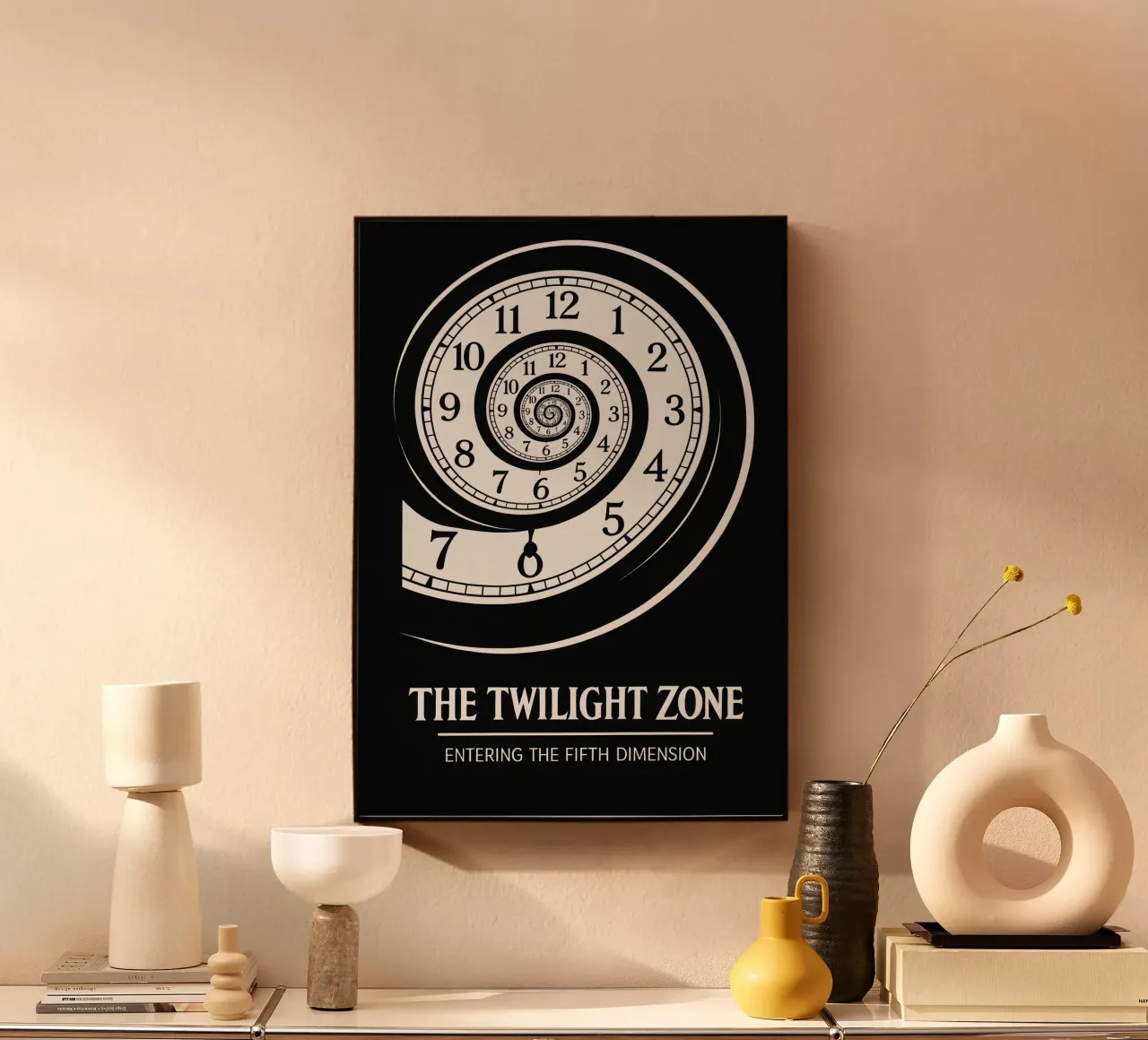 The Twilight Zone Print alluminio dibond da MoviesArt