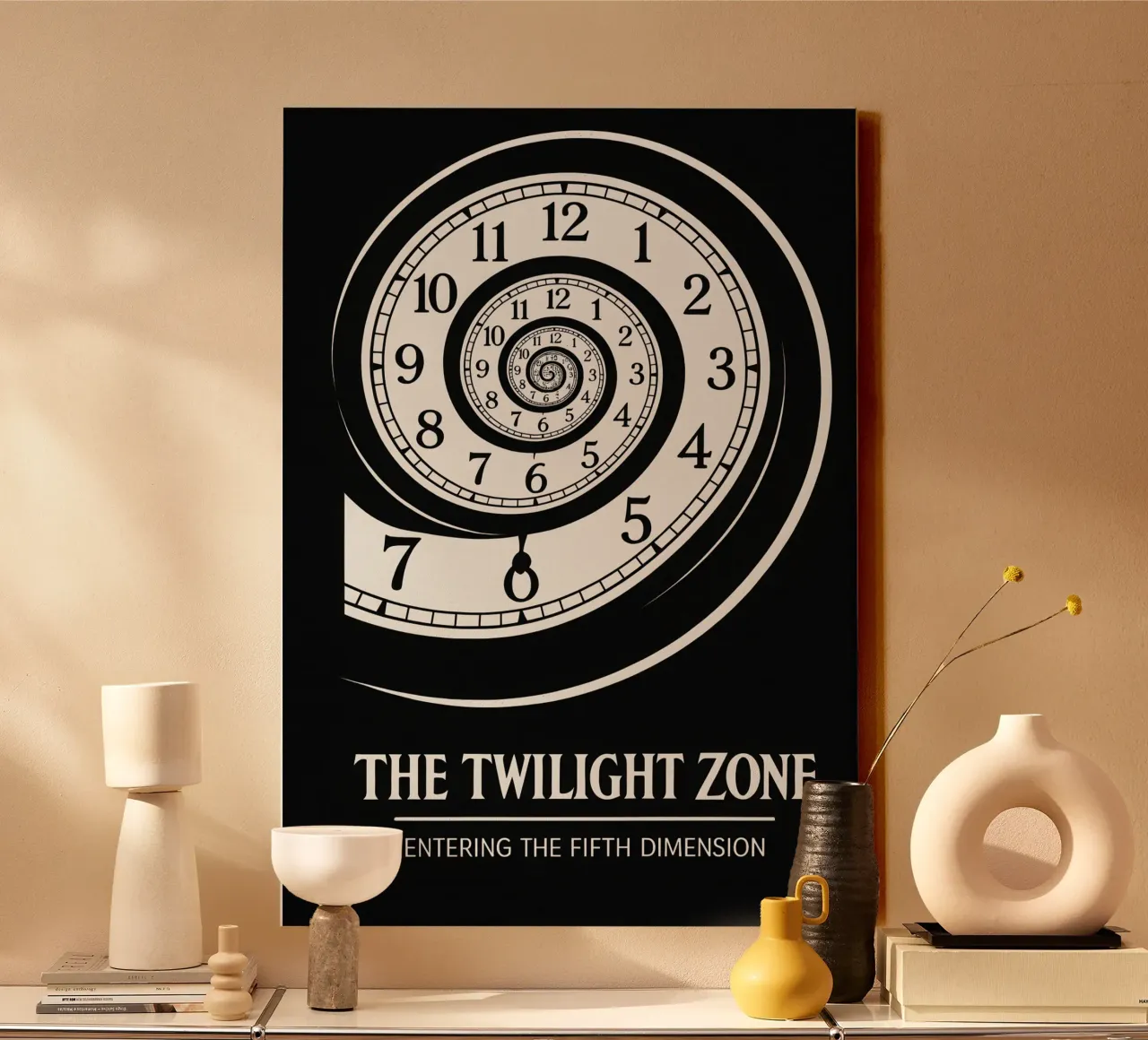 The Twilight Zone Print lienzo de MoviesArt