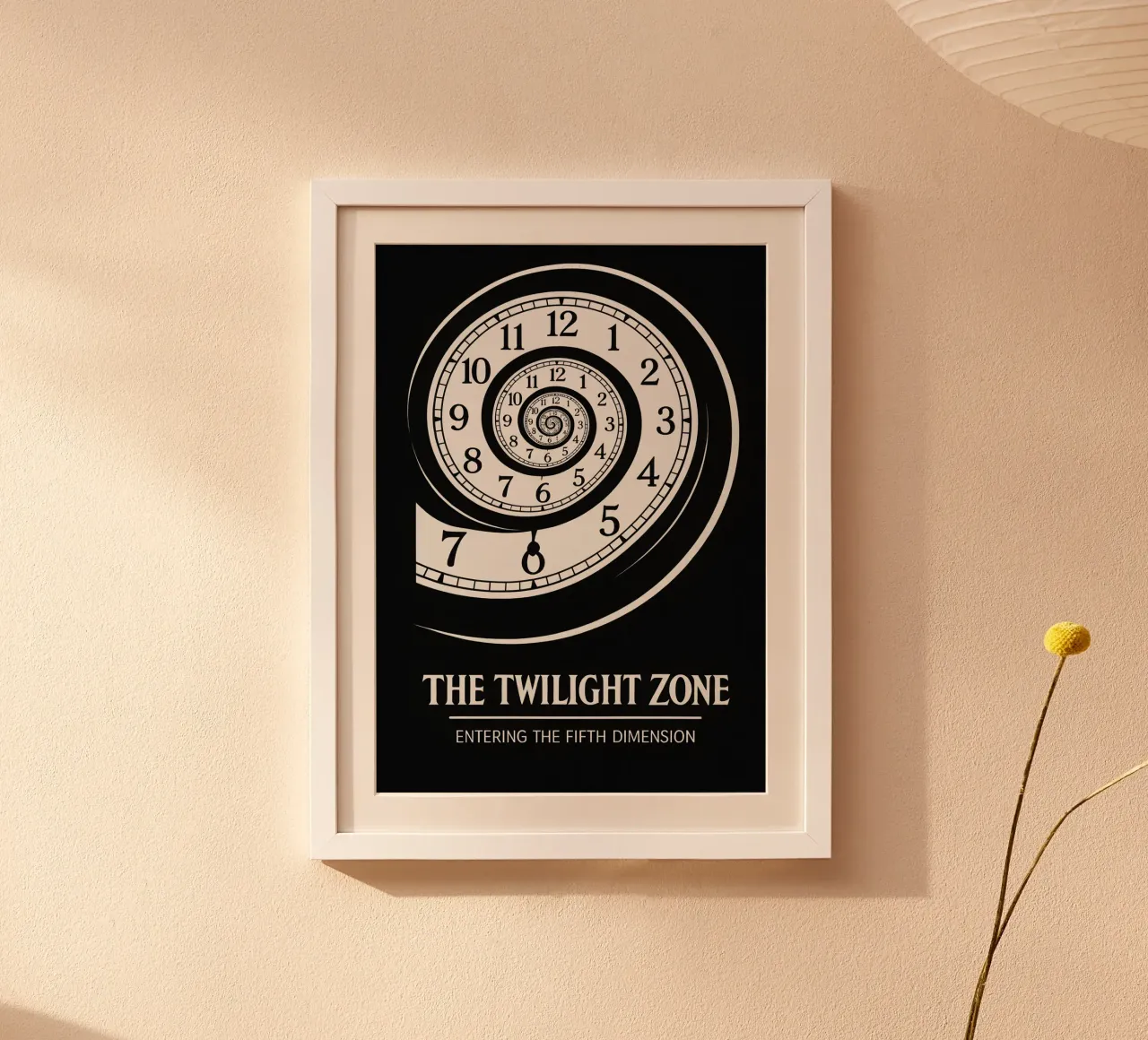 The Twilight Zone Print carta hahnemühle da MoviesArt