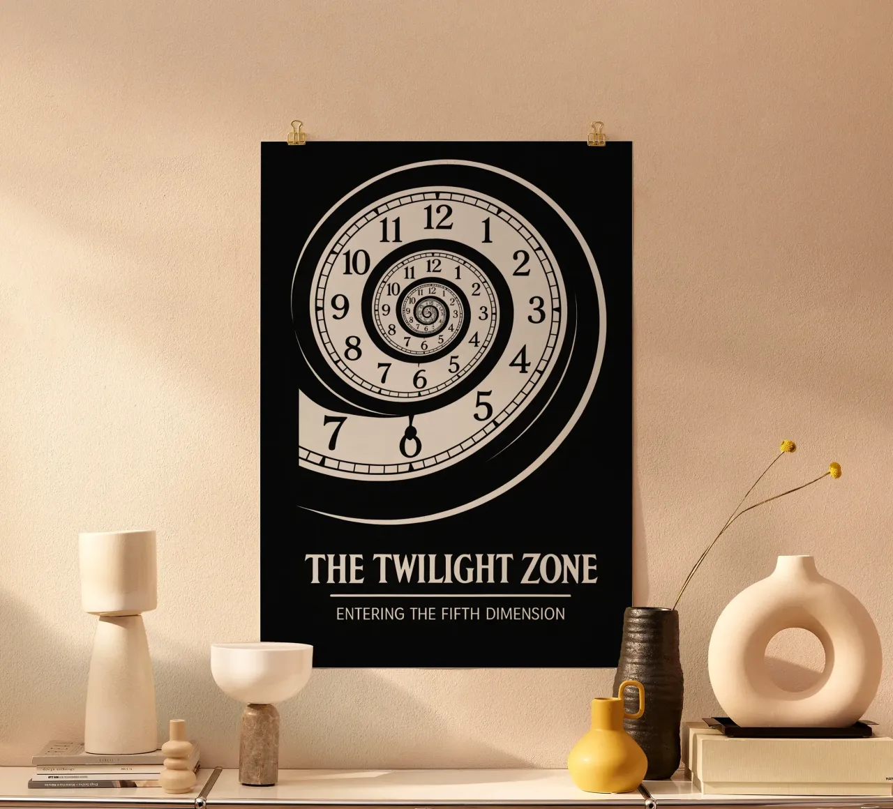 The Twilight Zone Print hahnemühle by MoviesArt