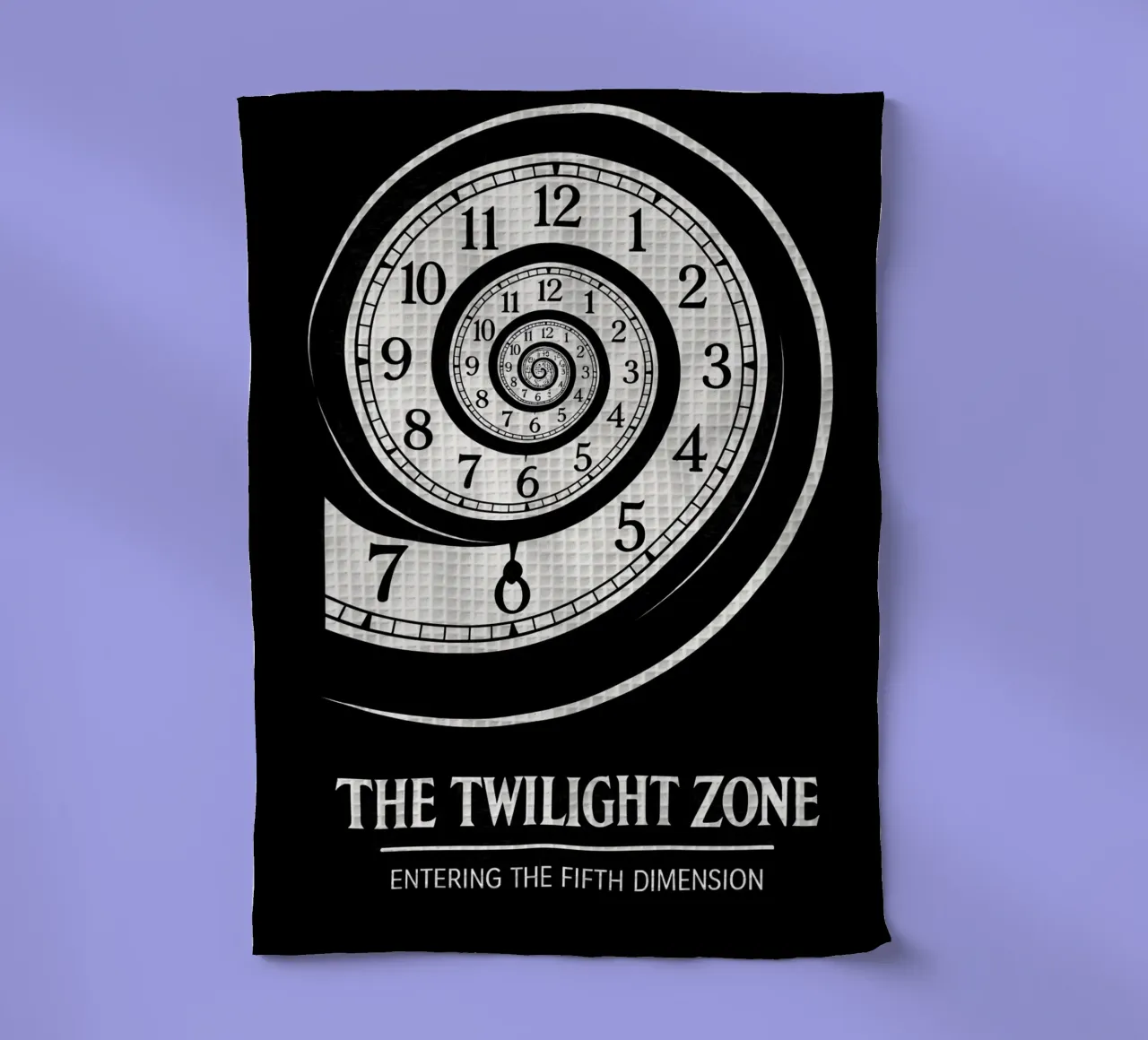 The Twilight Zone Print theedoek van MoviesArt